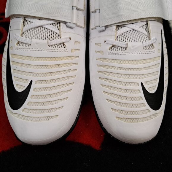 %Size 13 Nike Romaleos 3 White/Black CrossFit Men Weightlifting Shoes A 25 main image 5